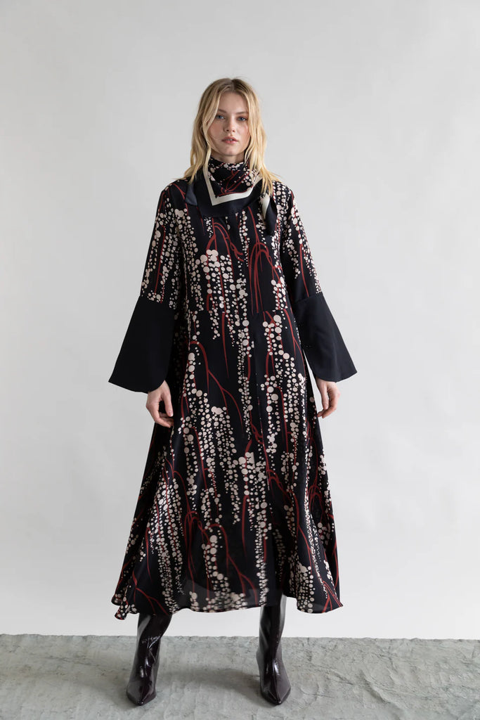 PSOPHIA MINIMALIST EMBROIDERED PALAZZO PANTS