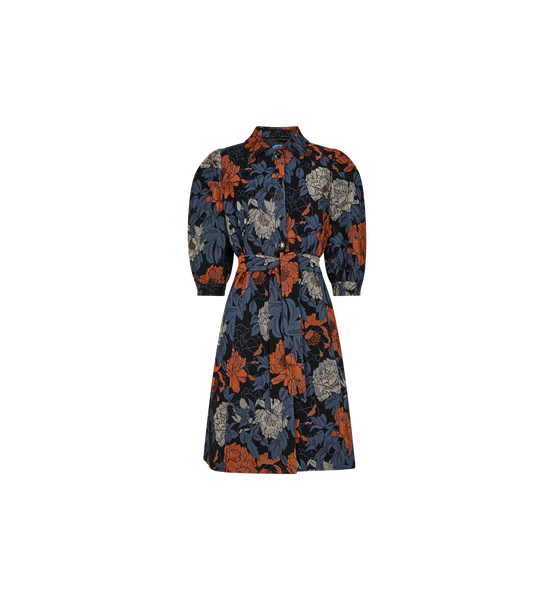 MOS MOSH FLORAL JACQUARD DRESS White Bicycle