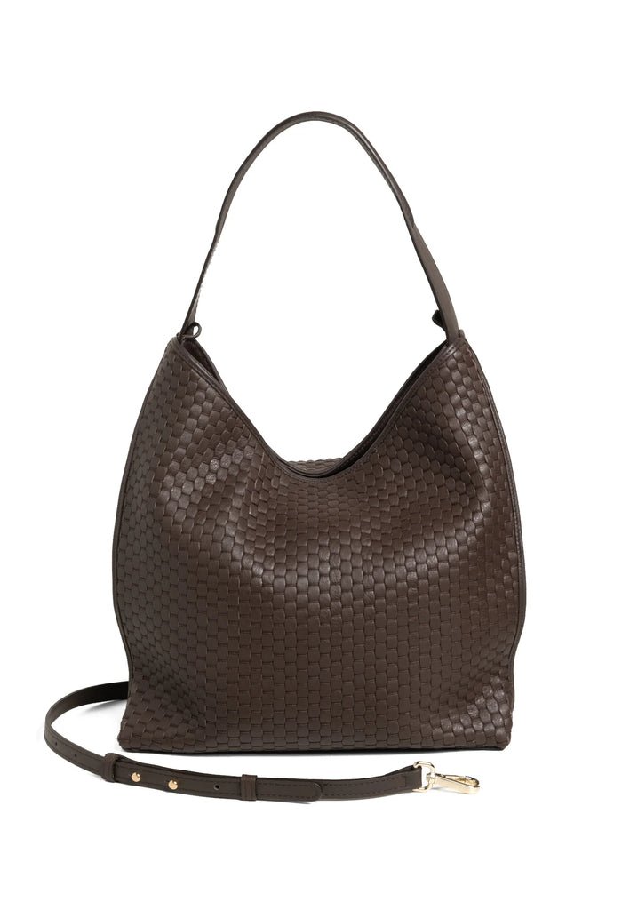 PARISE CHOCOLATE EBONY 697 HOBO BAG