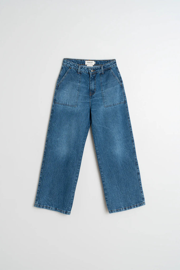 INDI AND COLD WASHED DENIM JEANS