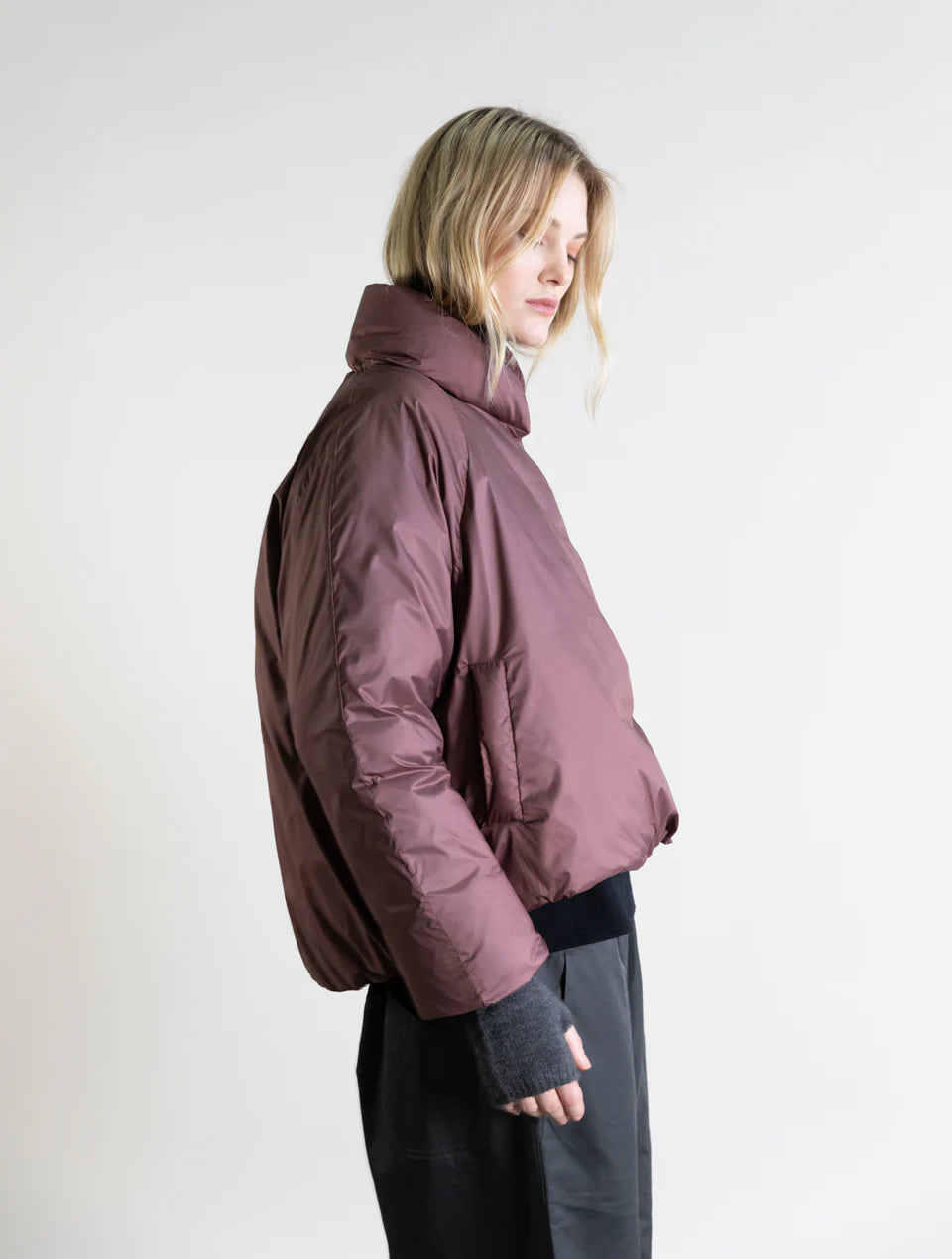 PSOPHIA SHORT SOFT PUFFER JACKET - White Bicycle
