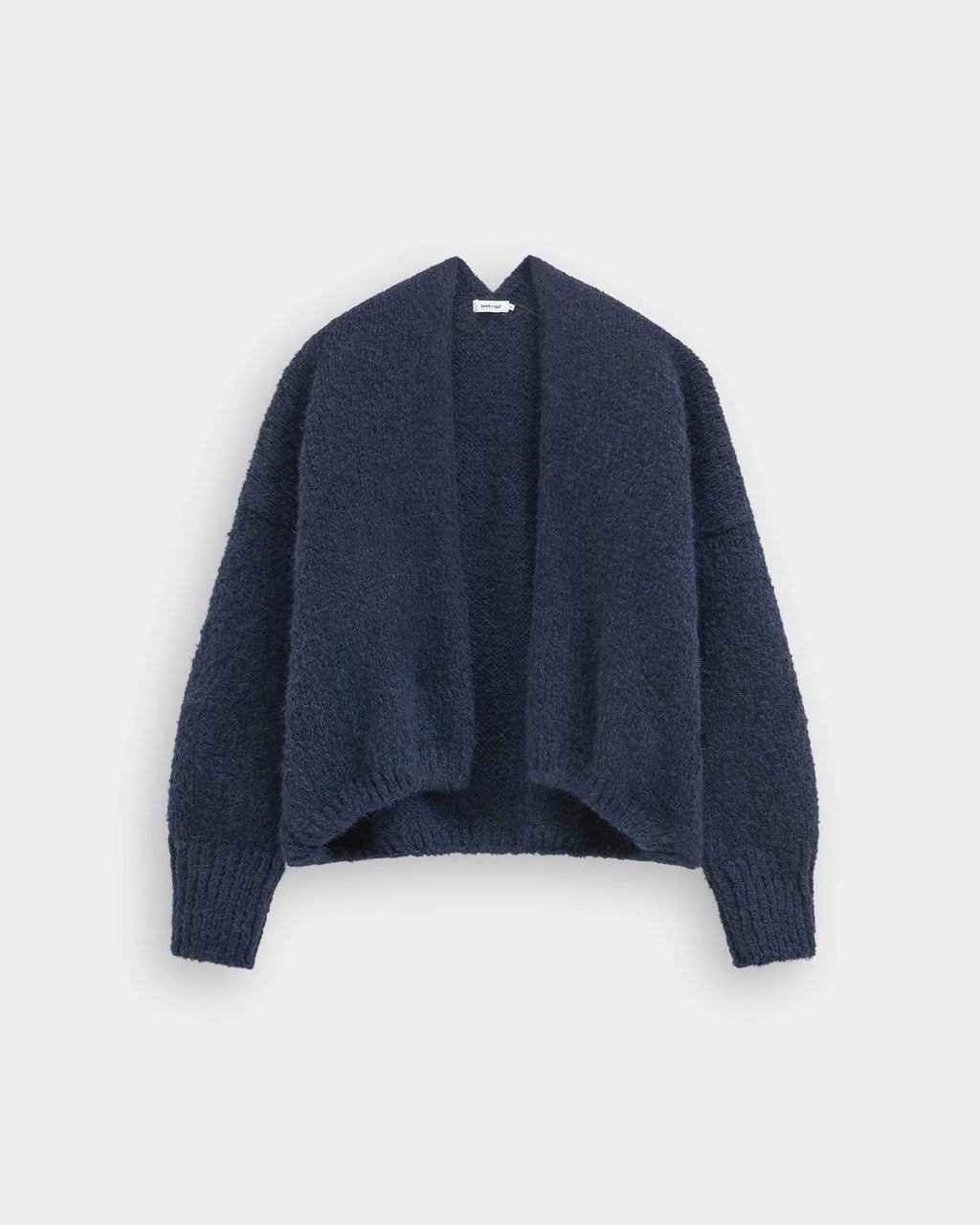 KNIT-TED NIGHT BLUE BECKY CARDIGAN - White Bicycle