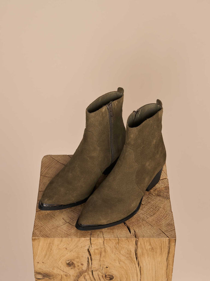 MOS MOSH AMOS SUEDE OLIVE BOOT