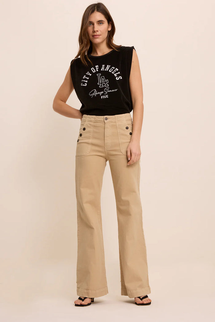 FIVE CAMEL BUTTON FRONT JOY JEAN