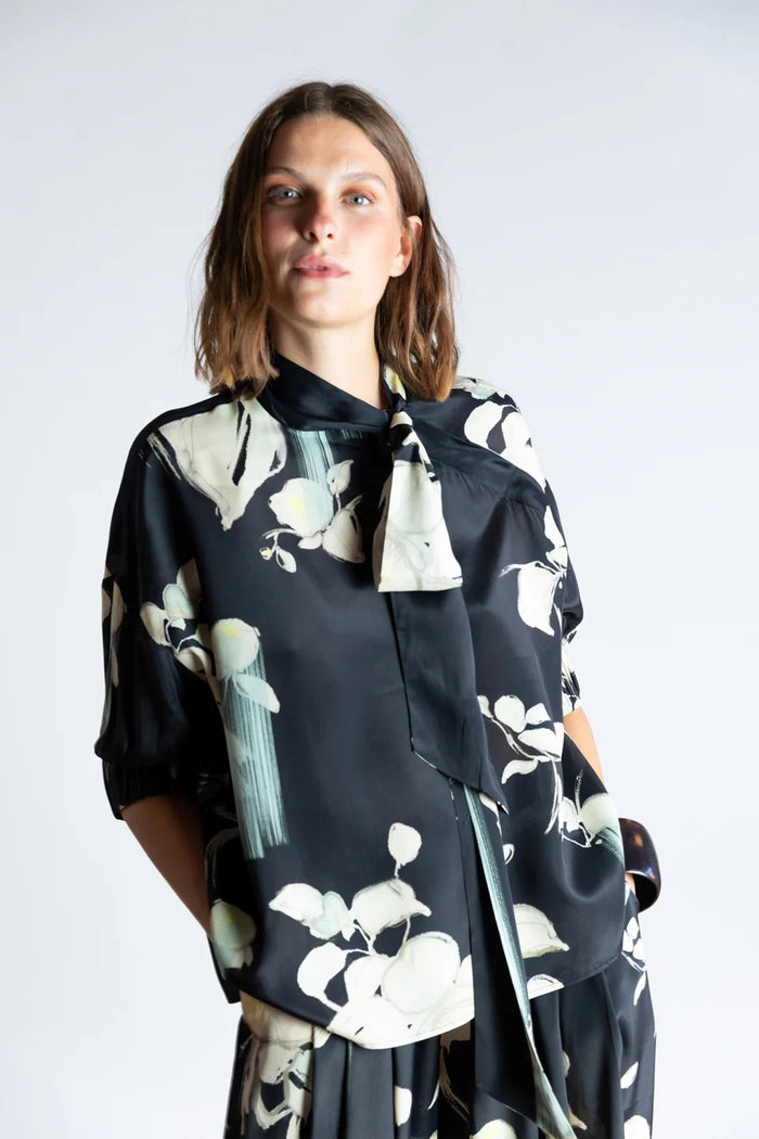 PSOPHIA JAPANESE PRINT BLOUSE