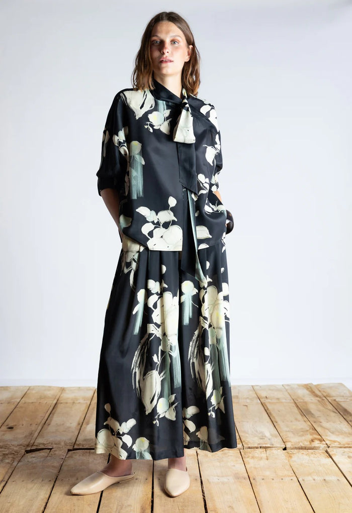 PSOPHIA JAPANESE PRINT PALAZZO PANTS