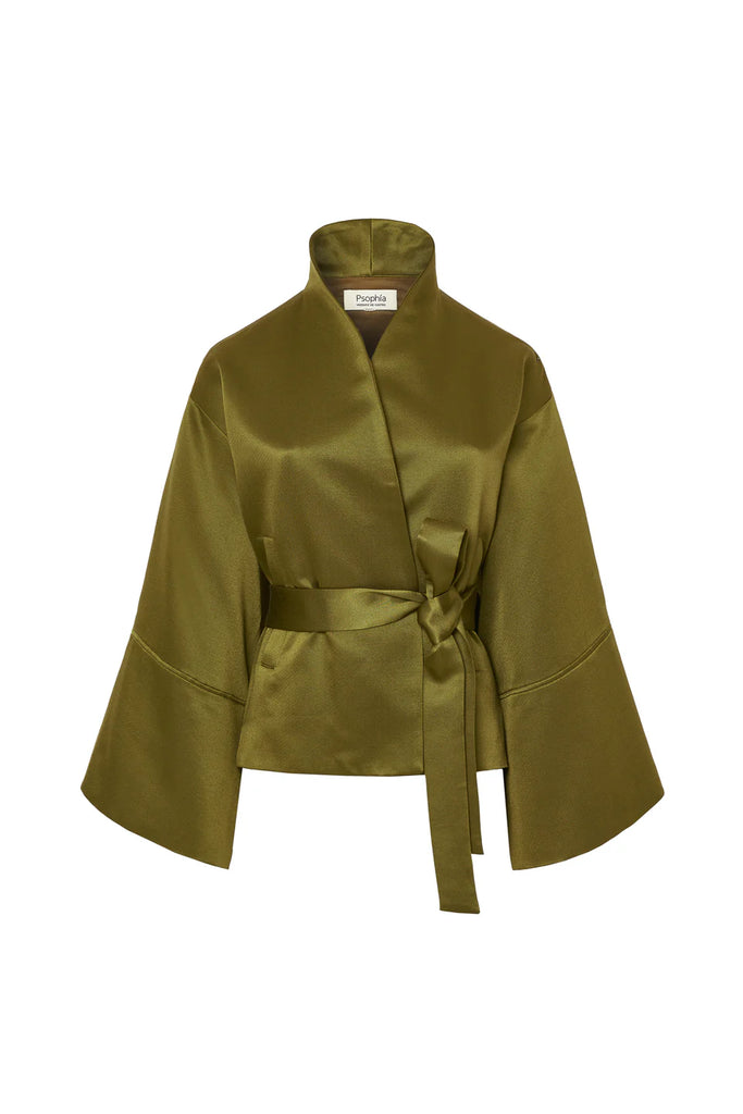 PSOPHIA OLIVE GREEN JACKET