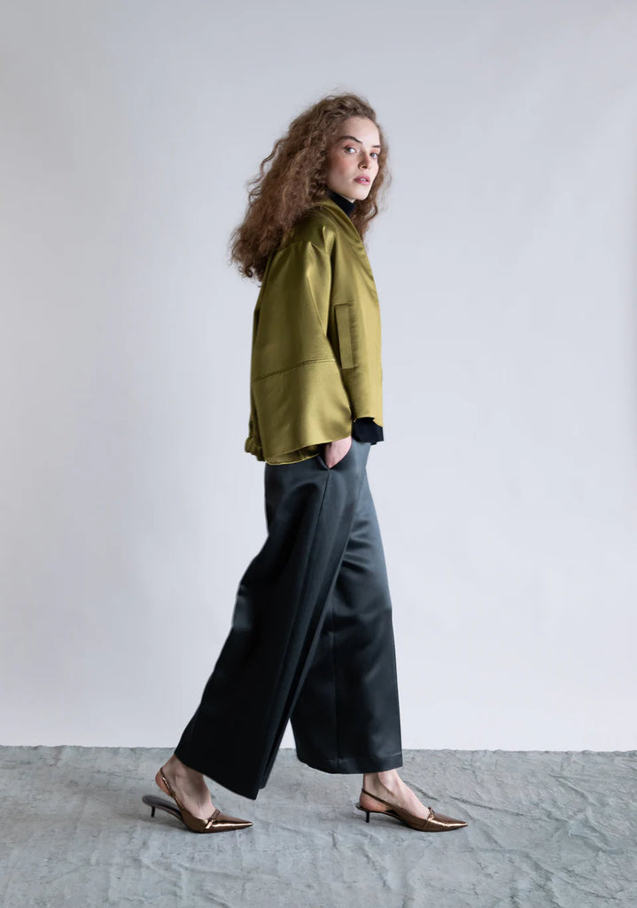 PSOPHIA OLIVE GREEN JACKET