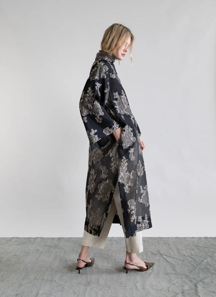 PSOPHIA KIMONO IN SILVER BLOOM