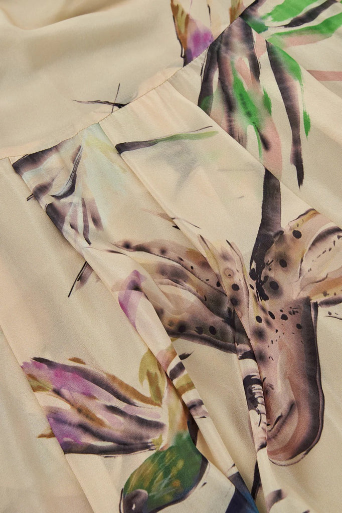 PSOPHIA WATERCOLOUR WINGS DRESS