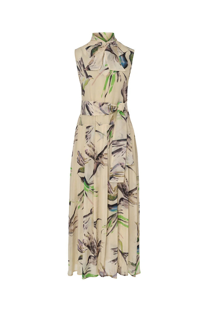 PSOPHIA WATERCOLOUR WINGS DRESS