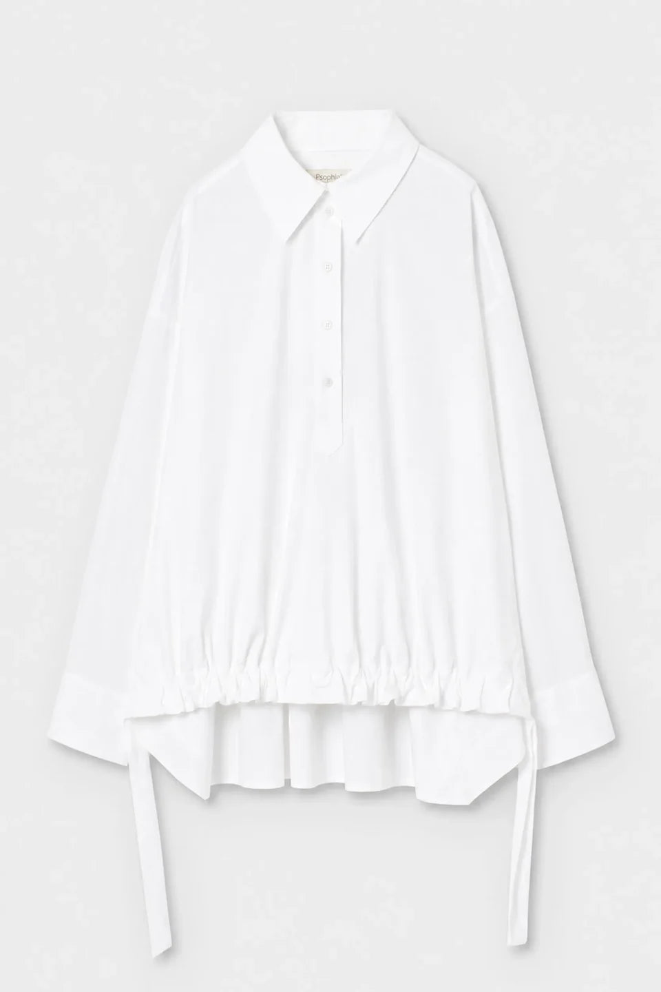 PSOHIA WHITE SHIRT WITH PULL FRONT