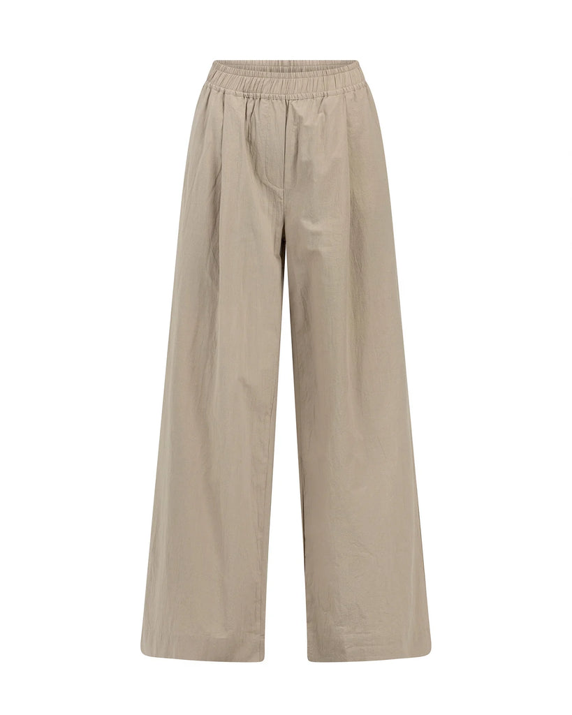 KNIT-TED KHAKI NORI TROUSER
