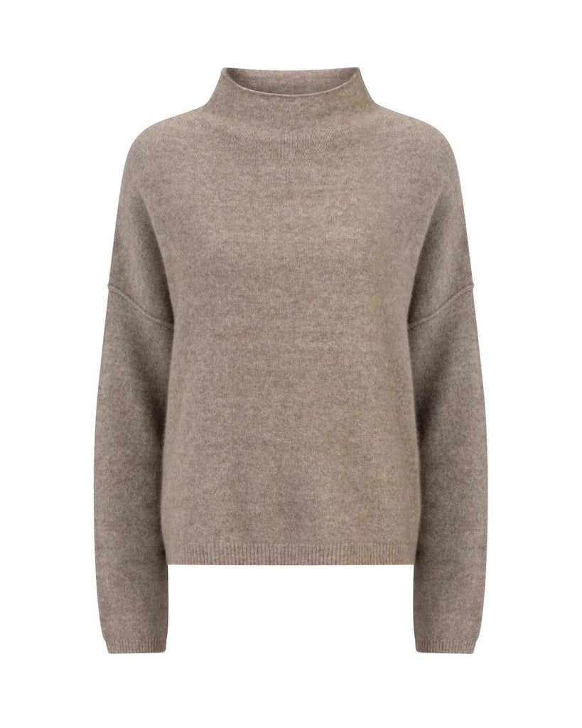 KNIT-TED SAND KIM SWEATER