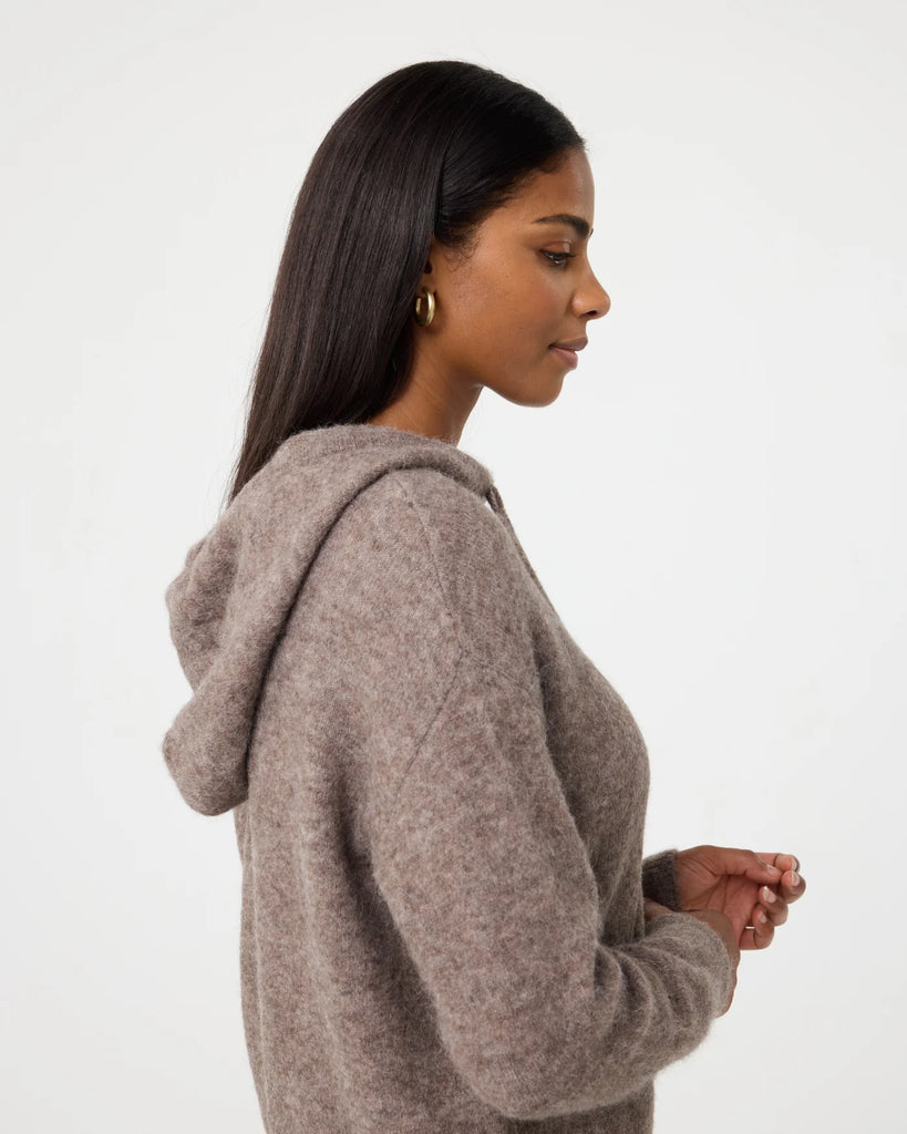 KNIT-TED XANTHE HOODED KNIT