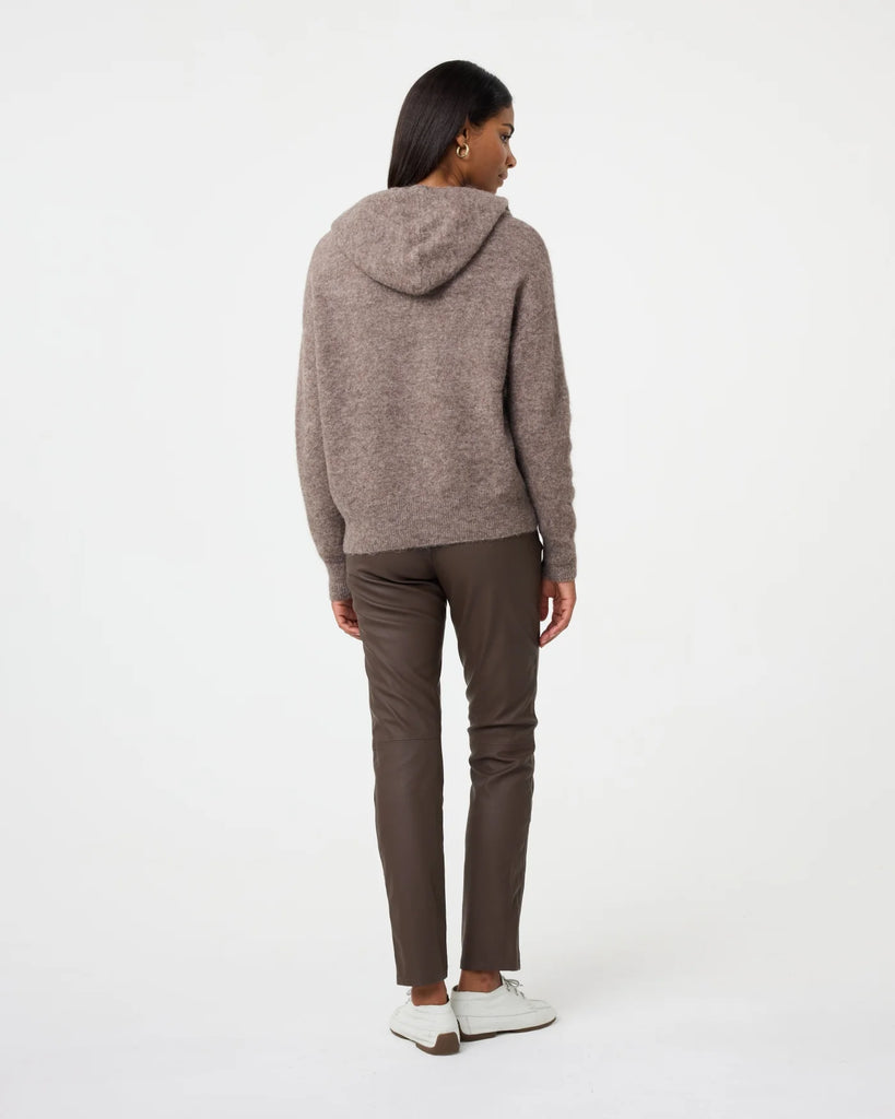 KNIT-TED XANTHE HOODED KNIT