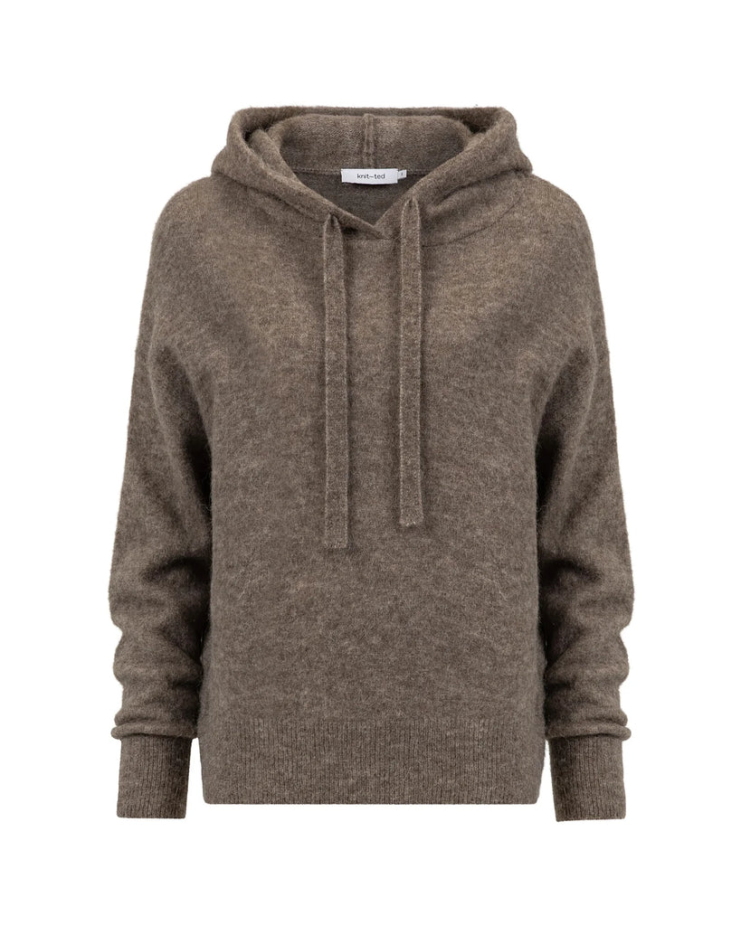KNIT-TED XANTHE HOODED KNIT