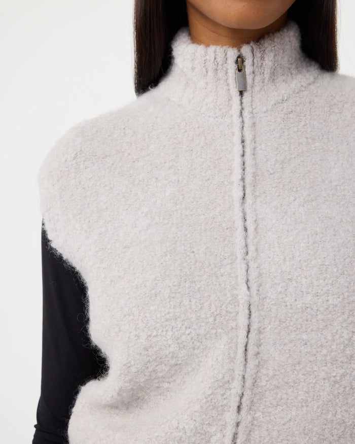 KNIT-TED ZIP FRONT INDY CARDIGAN