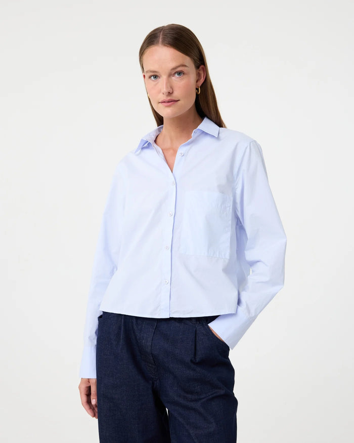 KNIT-TED LIEVE BLUE SHIRT