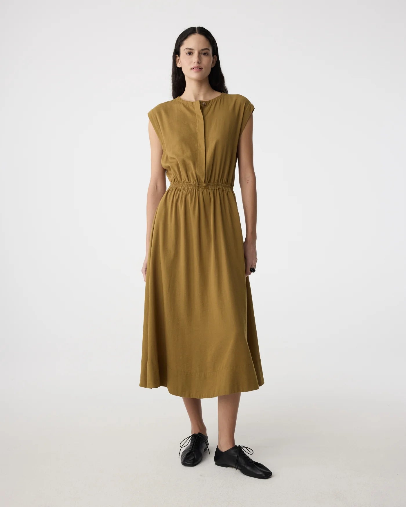 KNIT-TED BRONZE DRESS - White Bicycle