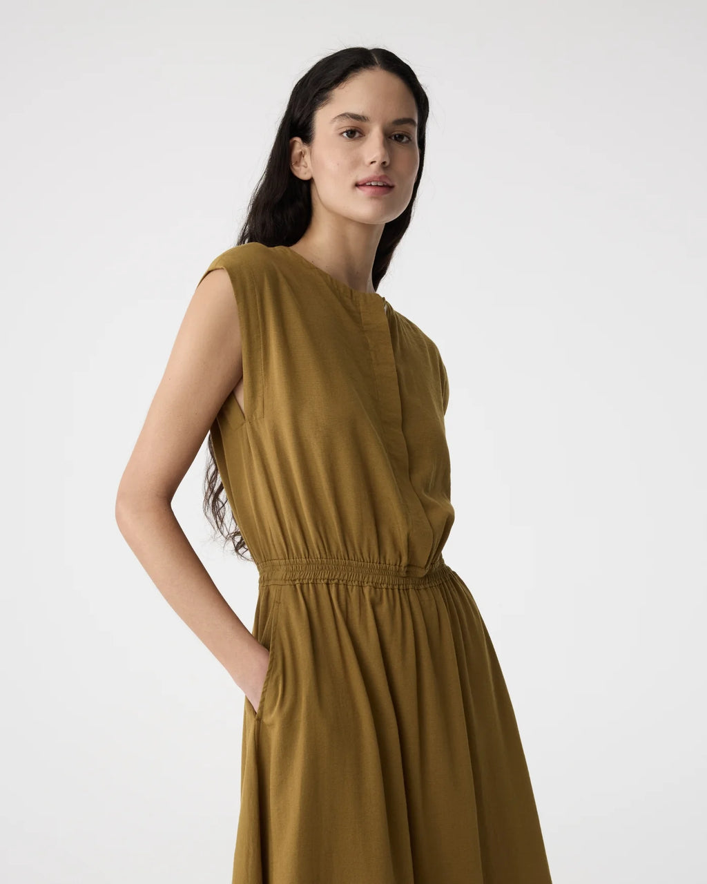 KNIT-TED BRONZE DRESS - White Bicycle