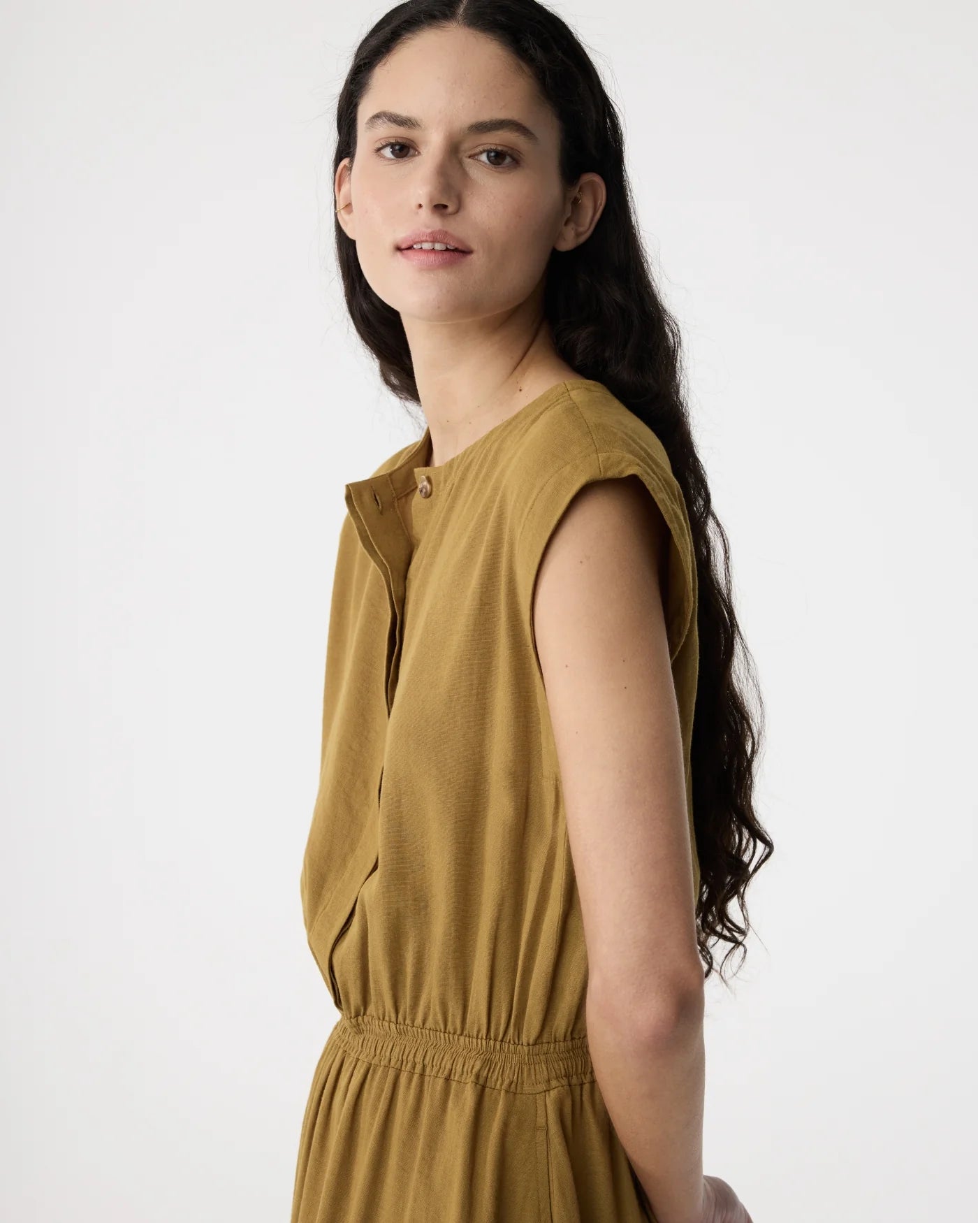 KNIT-TED BRONZE DRESS - White Bicycle
