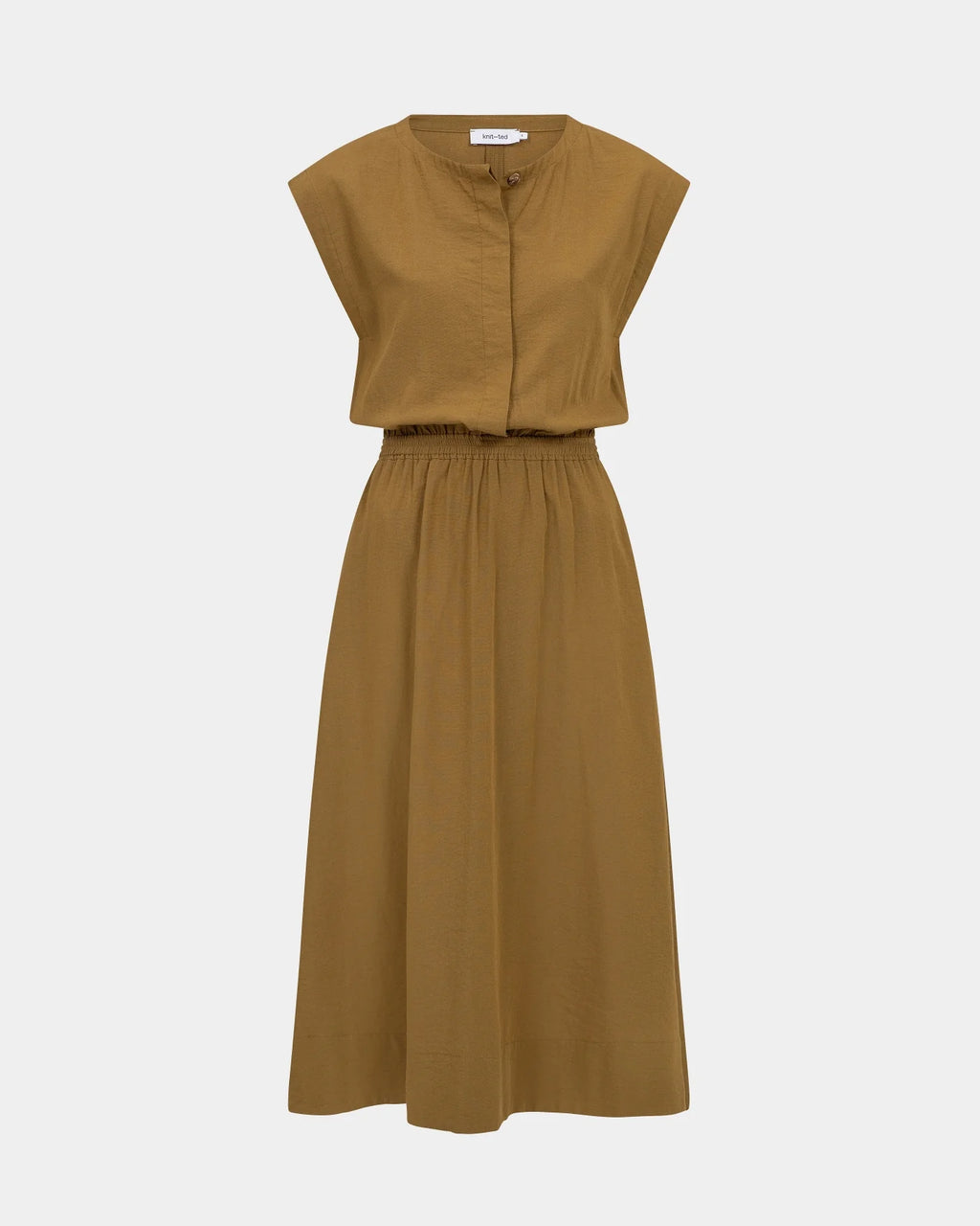 KNIT-TED BRONZE DRESS - White Bicycle