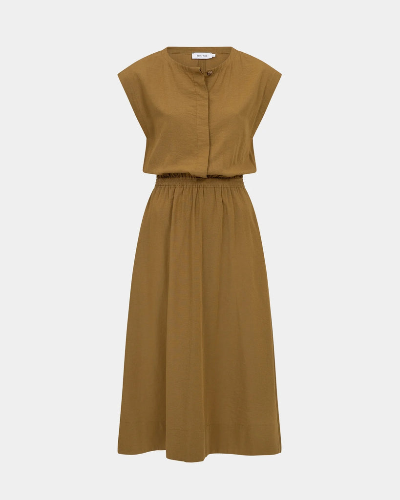 KNIT-TED BRONZE DRESS