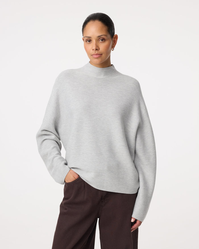KNIT-TED MILL GREY SWEATER