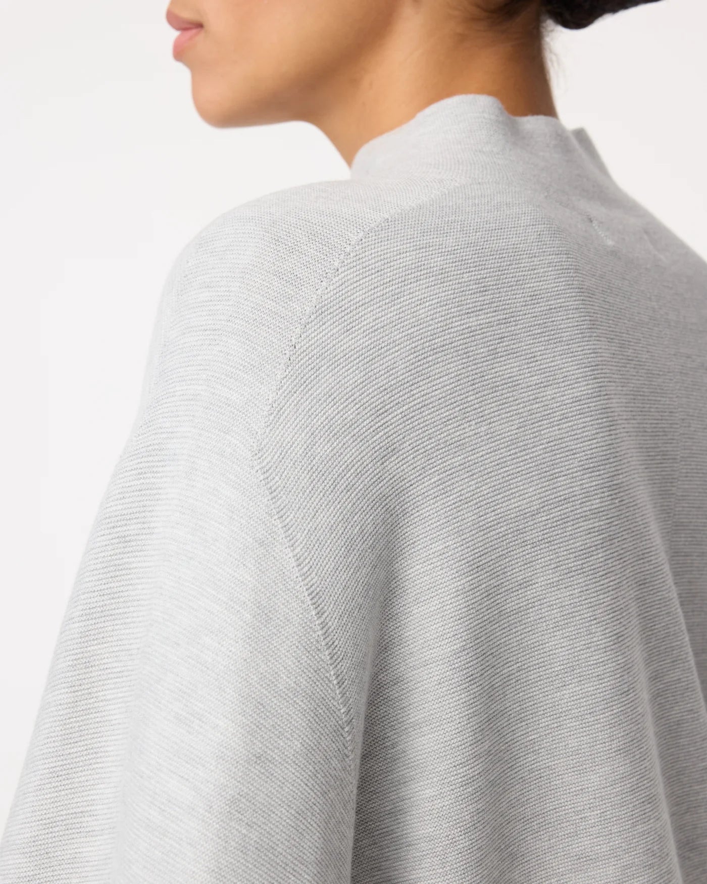 KNIT-TED MILL GREY SWEATER - White Bicycle