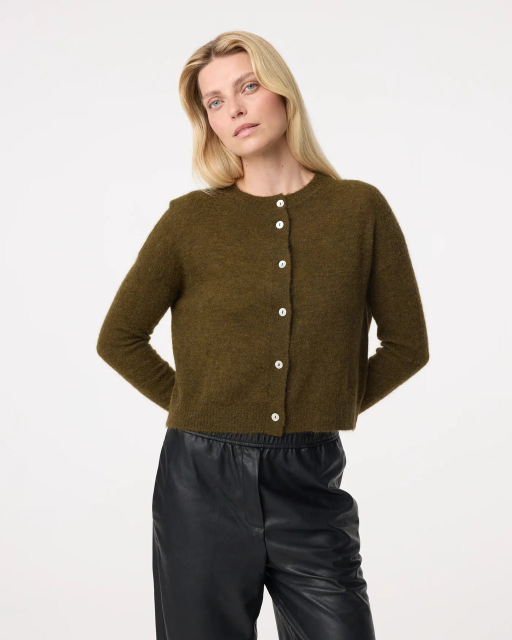 KNIT-TED EMILE BUTTON THROUGH CARDIGAN