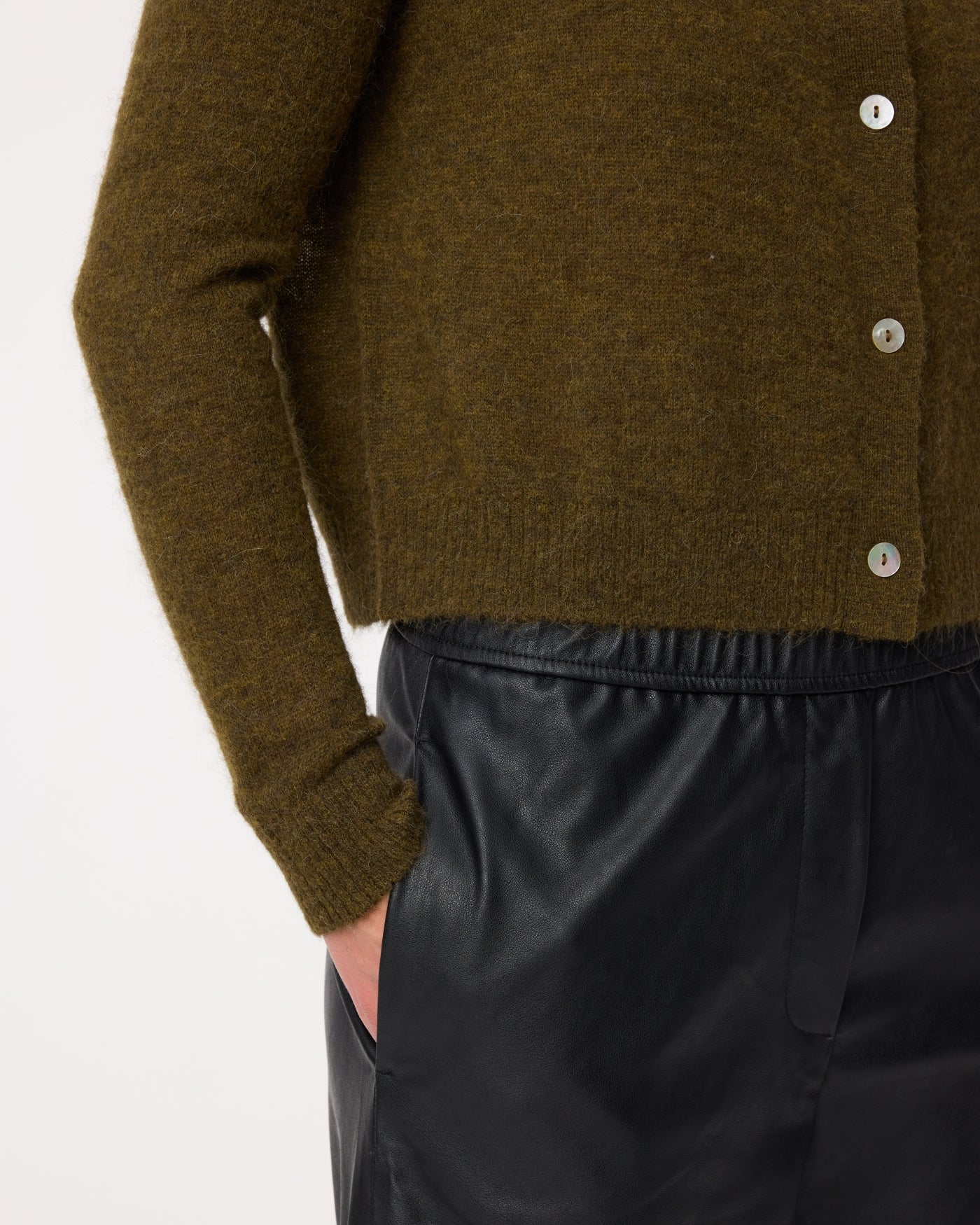 KNIT-TED EMILE BUTTON THROUGH CARDIGAN