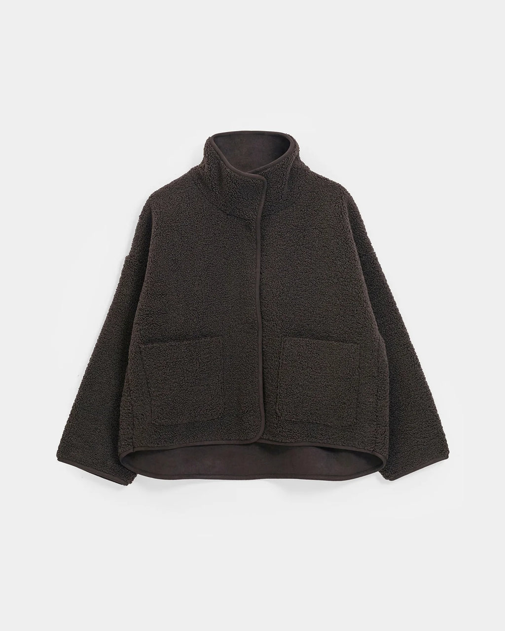 KNIT-TED CHOCOLATE JILL REVERSIBLE JACKET