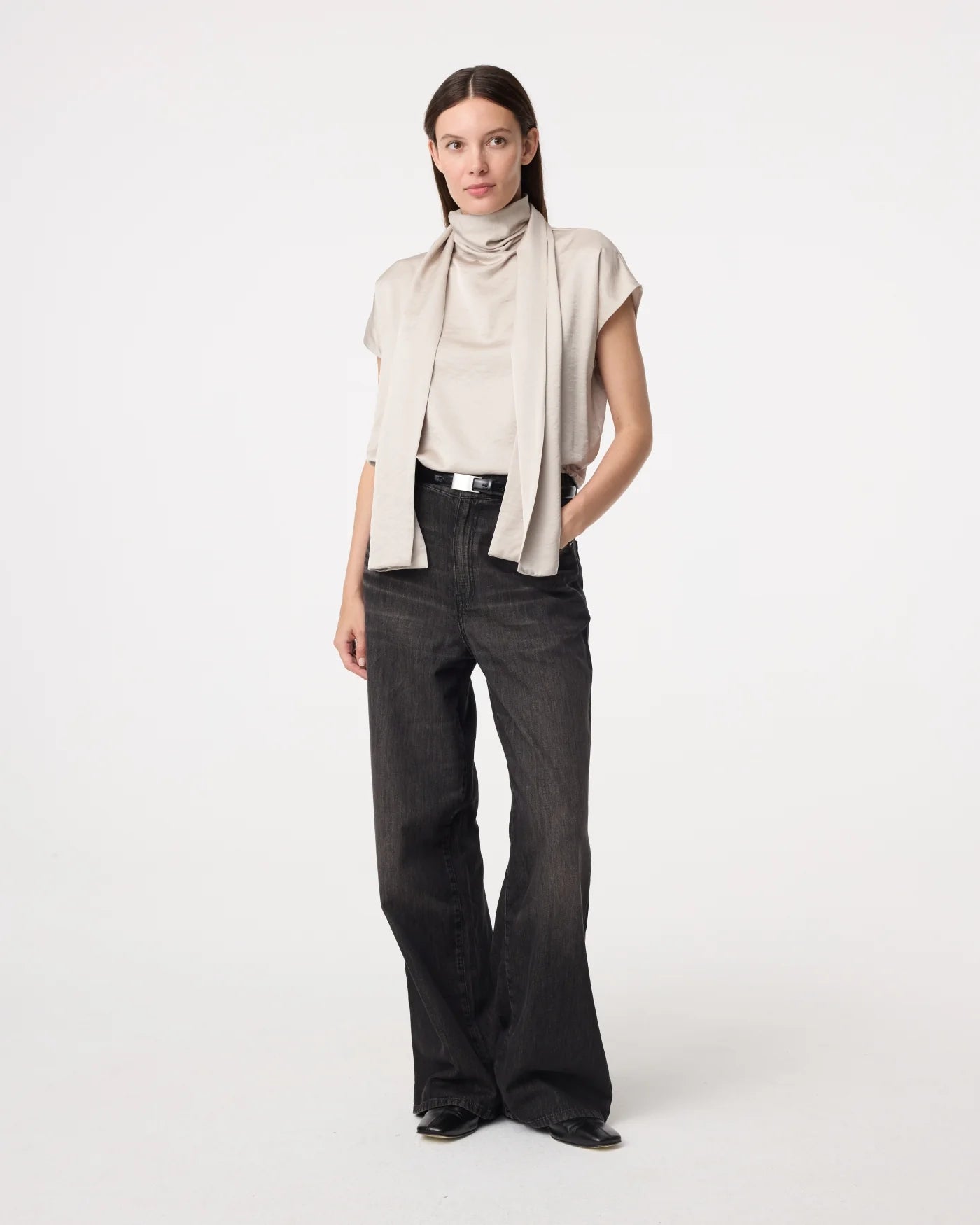 KNIT-TED MIRA DRAPE TOP