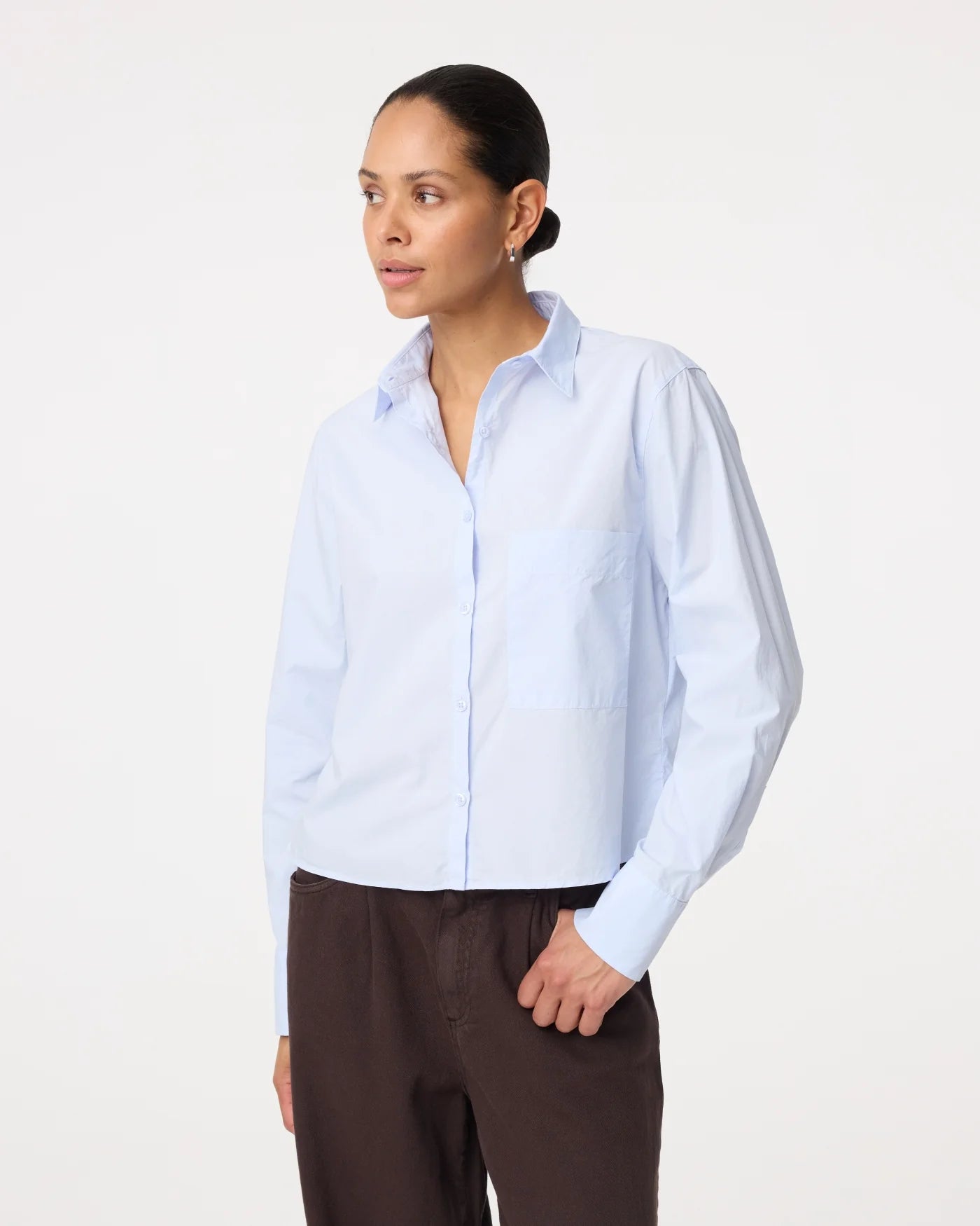 KNIT-TED BLUE LIEVE SHIRT