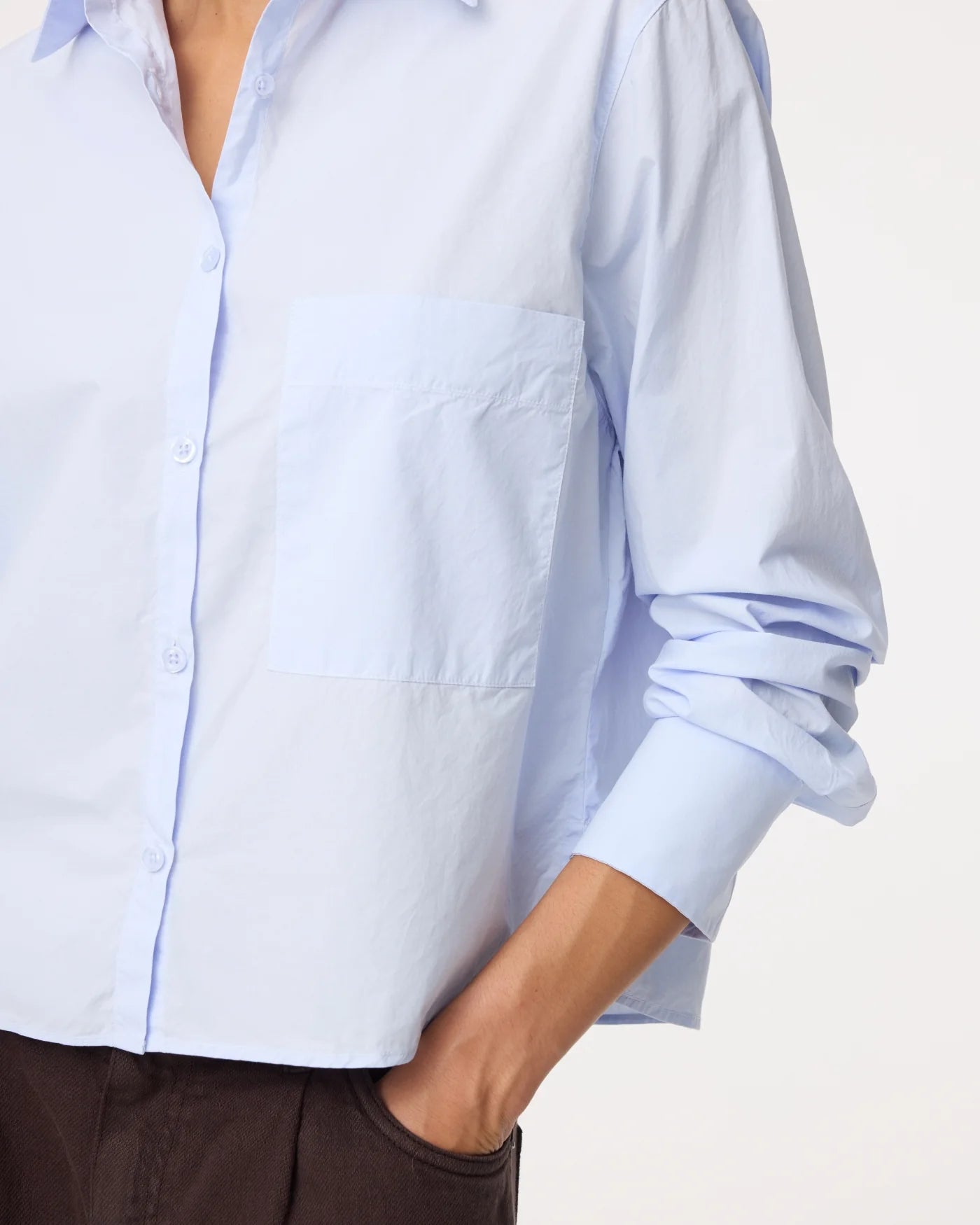 KNIT-TED BLUE LIEVE SHIRT