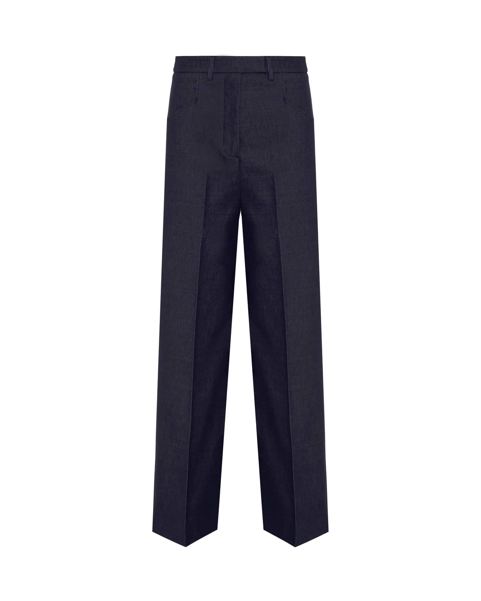 BEATRICE B DENIM TROUSERS - White Bicycle
