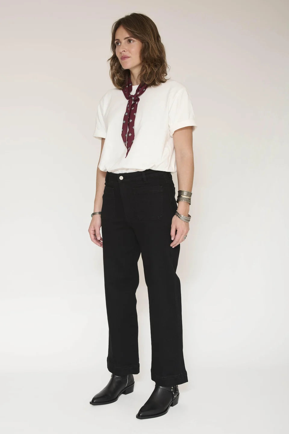 MKT STUDIO FRIDA POWER STRETCH BLACK JEAN