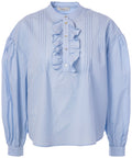 JC SOPHIE BLUE PEYTON BLOUSE