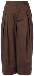 JC SOPHIE CHOCOLATE BROWN PAPHOS BALLOON TROUSER