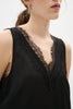 INWEAR LACE TRIM BLACK DANICA CAMI