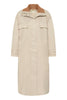 INWEAR STONE LONG UTILITY COAT - White Bicycle