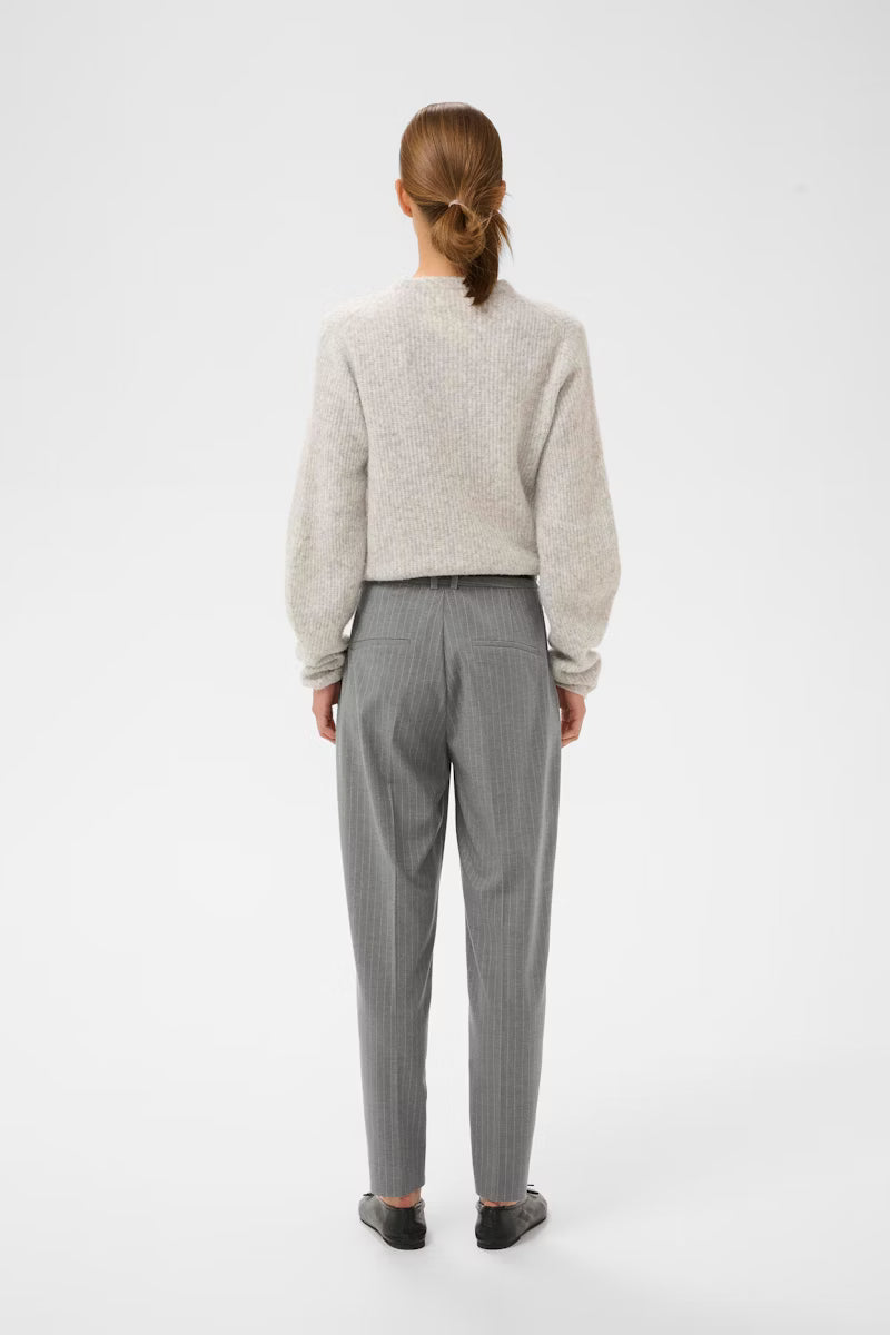 INWEAR PS GREY PINSTRIPE TROUSER - White Bicycle