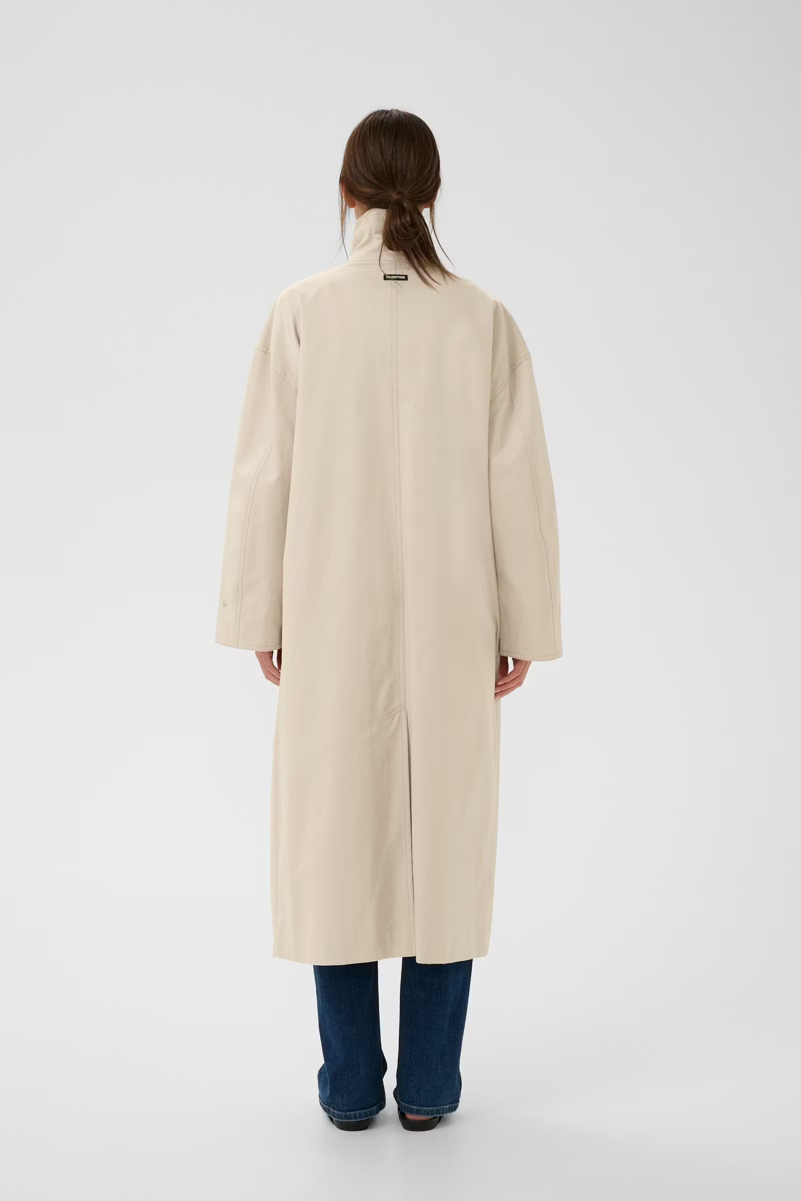 INWEAR STONE LONG UTILITY COAT - White Bicycle