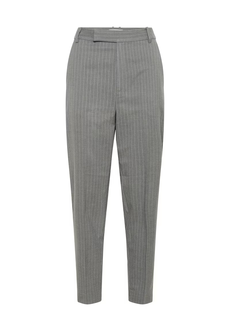 INWEAR PS GREY PINSTRIPE TROUSER - White Bicycle