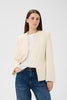 INWEAR CREAM TEXTURED JACKET