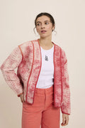 FIVE RED SHORT JACKET - White Bicycle