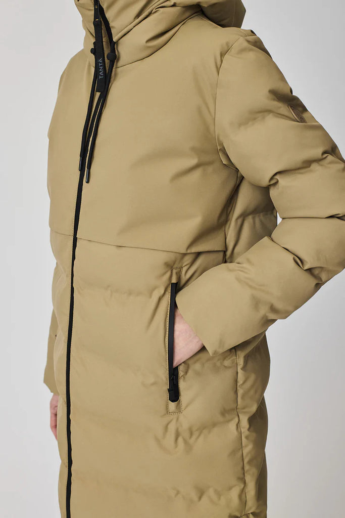 TANTA SNESTORM LONG CAMEL PUFFER