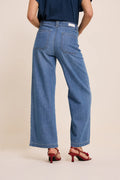 FIVE DENIM CROP LUCIA JEAN - White Bicycle