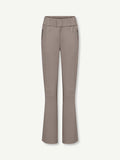 GUSTAV SOFT TAUPE LEATHER TROUSER